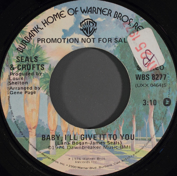 ladda ner album Seals & Crofts - Baby Ill Give It To You