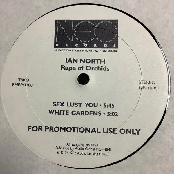lataa albumi Ian North - Rape Of Orchids
