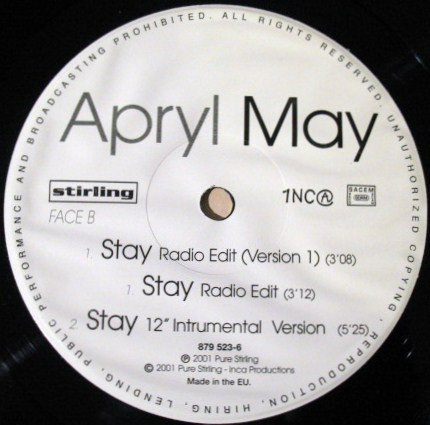 last ned album Apryl May - Stay