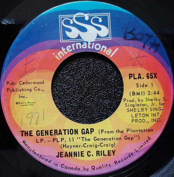 baixar álbum Jeannie C Riley - The Generation Gap My Man