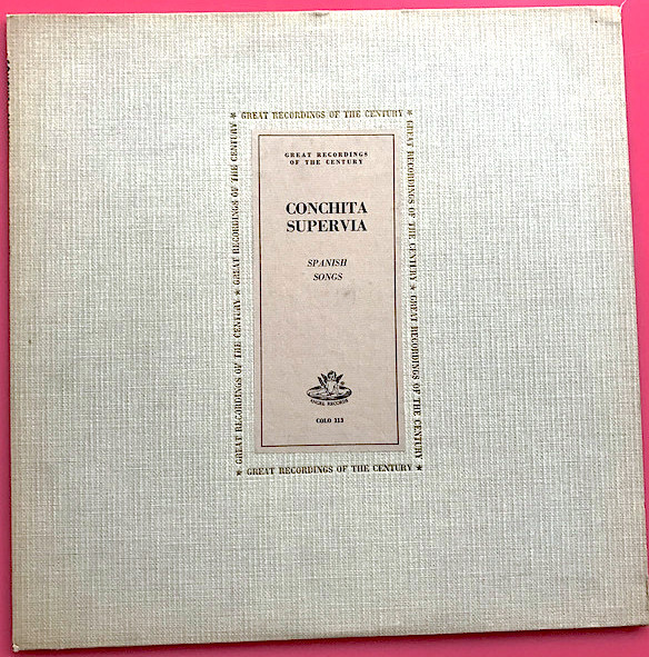 Conchita Supervia – Spanish Songs (Vinyl) - Discogs