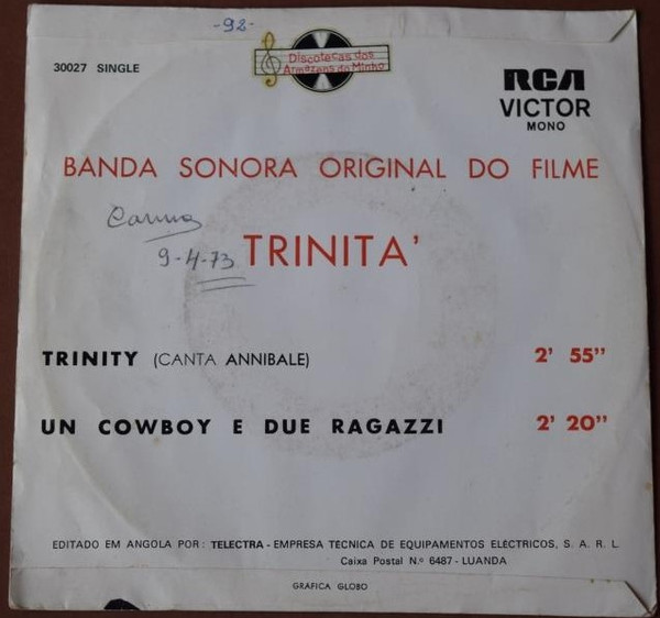 baixar álbum Franco Micalizzi - Trinita Banda Sonora Original Do Filme