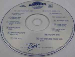 Jimi Hendrix – Rarities On Compact Disc Volume III (1991, CD