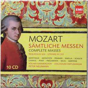 Wolfgang Amadeus Mozart - Sämtliche Messen album cover