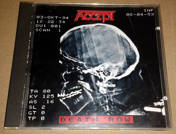 Accept - Death Row | Releases | Discogs