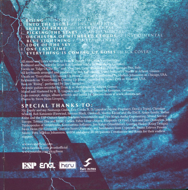 Album herunterladen Evan K - Blue Lightning