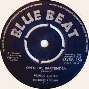 Prince Buster – Open Up Bartender / Enjoy It (1963, Vinyl) - Discogs