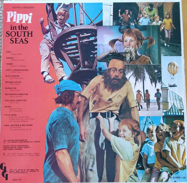 baixar álbum Astrid Lindgren - Pippi In The South Seas