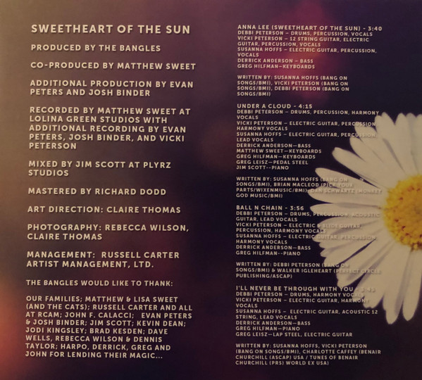baixar álbum The Bangles - Sweetheart Of The Sun