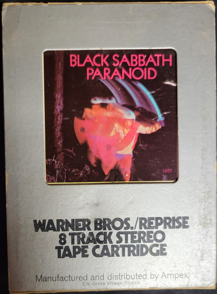 Black Sabbath – Paranoid (1971, 8-Track Cartridge) - Discogs