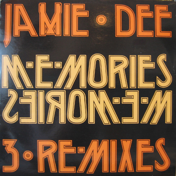 Jamie Dee – Memories Memories (Remix) (1991, Vinyl) - Discogs