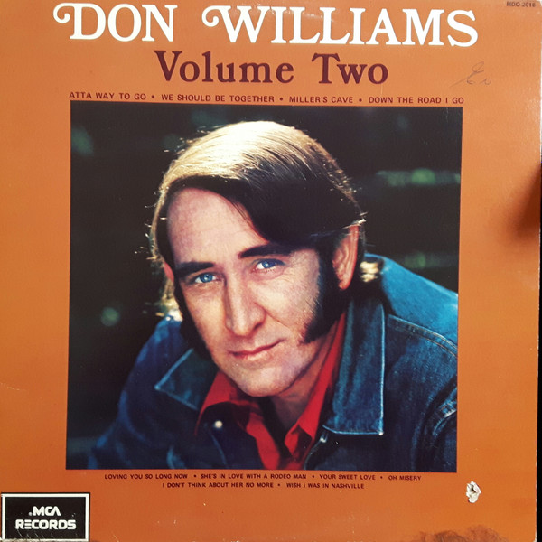 Don Williams – Volume Two (1974, Vinyl) - Discogs