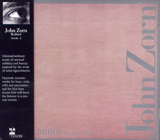 John Zorn – Redbird (For Agnes Martin) (1995, CD) - Discogs