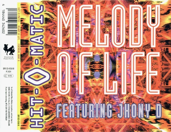 lataa albumi HitOMatic Featuring Jhony D - Melody Of Life