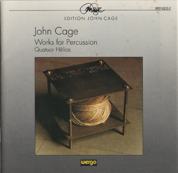 John Cage - Quatuor Hêlios – Works For Percussion (1991, CD