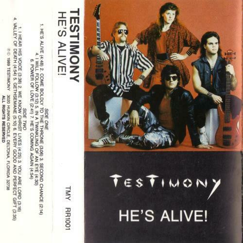 télécharger l'album Testimony - Hes Alive