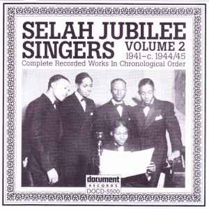 Selah Jubilee Singers - Complete Recorded Works In Chronological Order - Volume 2 album cover