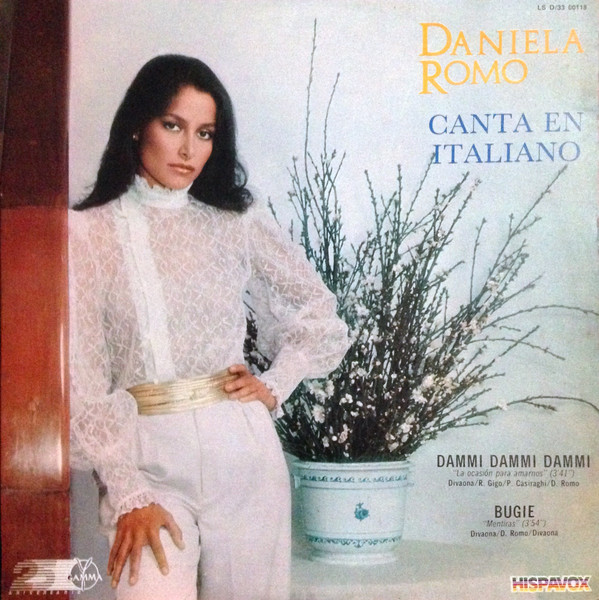 Daniela Romo Gitana Album Cover T-Shirt Black