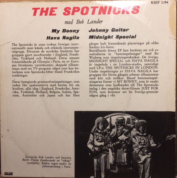 last ned album The Spotnicks - My Bonny