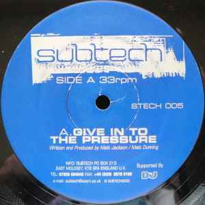 Give In To The Pressure / Coast To Coast - Subtech