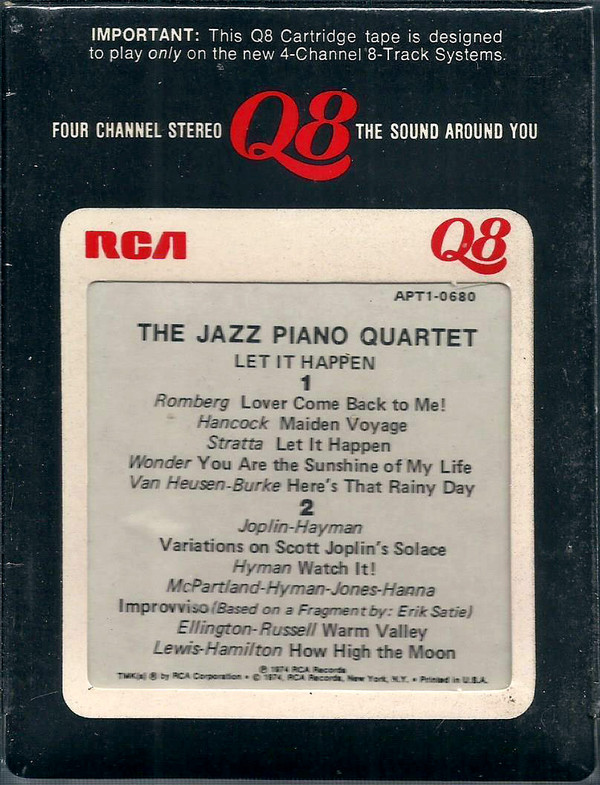 ladda ner album The Jazz Piano Quartet - Let It Happen