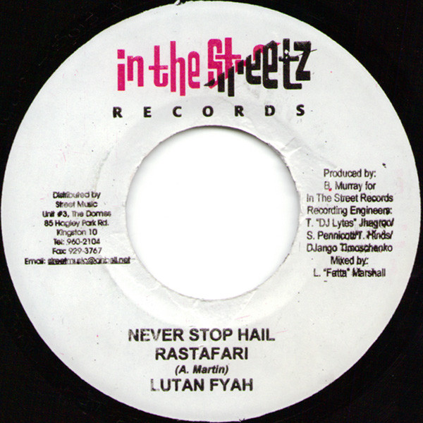 lataa albumi Lutan Fyah - Never Stop Hail Rastafari