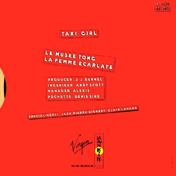 Album herunterladen TaxiGirl - La Femme Écarlate Musée Tong
