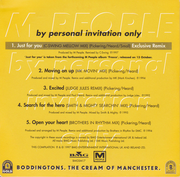 last ned album M People - By Personal Invitation Only