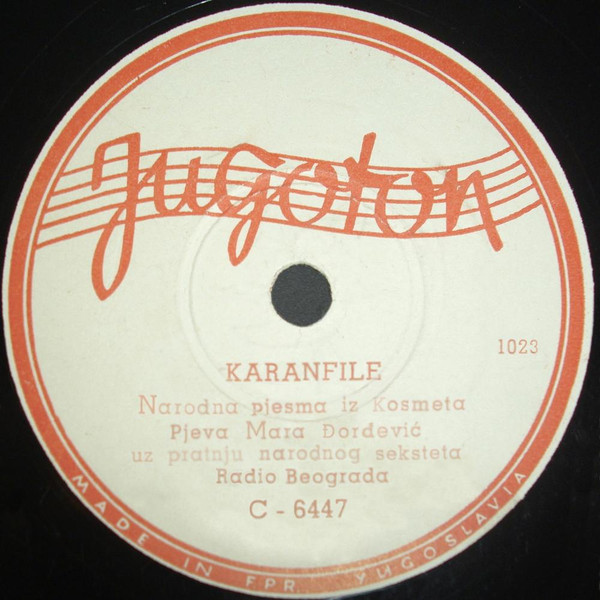 lataa albumi Mara Đorđević - Karanfile Ajde Jano
