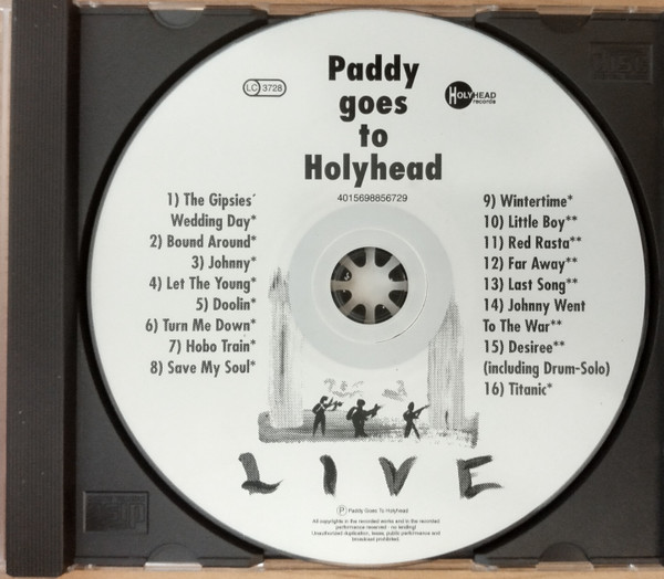 lataa albumi Paddy Goes To Holyhead - Live