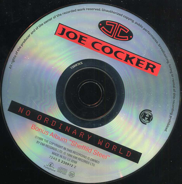 Album herunterladen Download Joe Cocker - No Ordinary World Bonus Album Sheffild Steel album