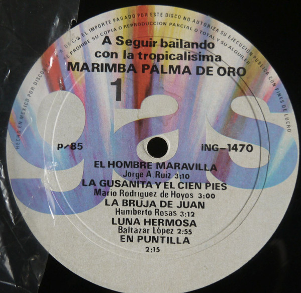 last ned album Marimba Palma De Oro - A Sequir Bailando Con La Tropicalisima