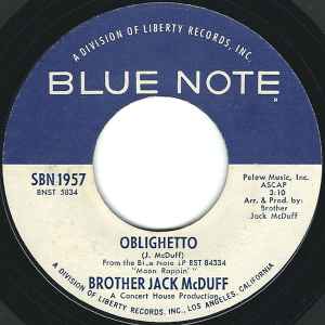 Brother Jack McDuff - Oblighetto / The Vibrator album cover