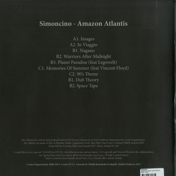 lataa albumi Simoncino - Amazon Atlantis