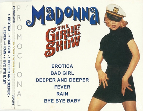 90年代  Madonna the girlie show
