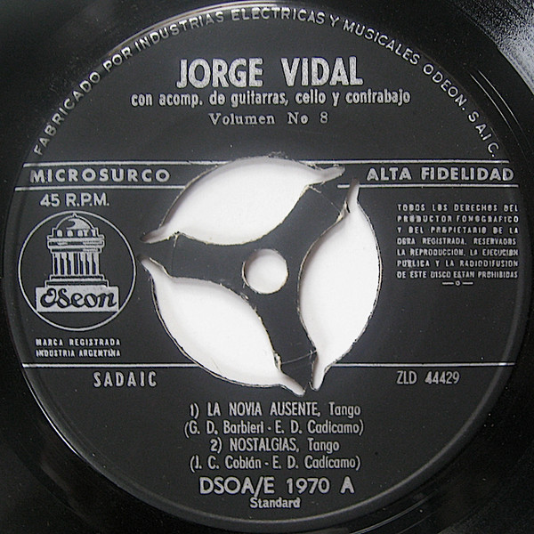 baixar álbum Jorge Vidal - Volumen No 8