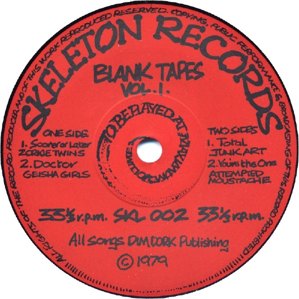 lataa albumi Various - The Blank Tapes Volume 1
