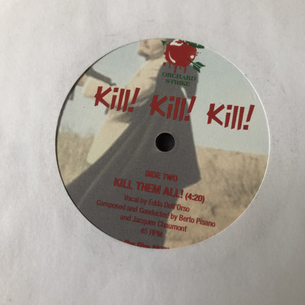 Berto Pisano Jacques Chaumont Kill Kill Kill Clear Vinyl Discogs