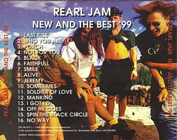 baixar álbum Pearl Jam - New And The Best 99