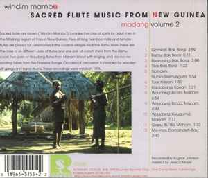 Windim Mambu: Sacred Flute Music From New Guinea, Madang Vol. 2