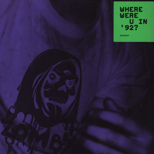 Zomby – Where Were U In '92? (2012, Yellow Transparent, Vinyl 