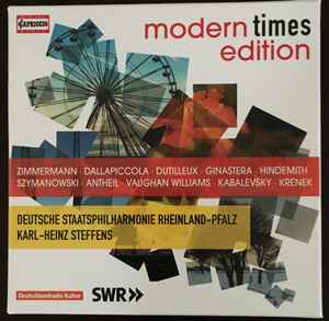 Staatsphilharmonie Rheinland-Pfalz - Modern Times Edition album cover