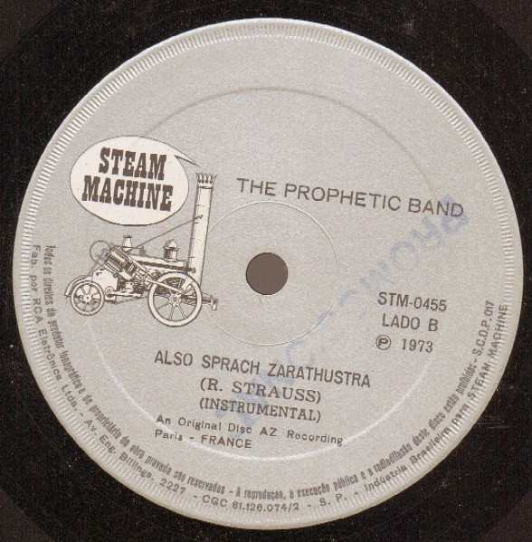 Prophetic Band – Also Sprach Zarathoustra (1973, Vinyl