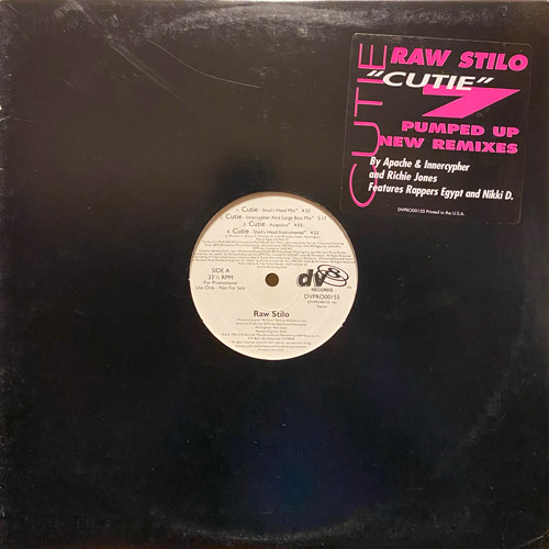 Raw Stilo – Cutie (1995, Vinyl) - Discogs