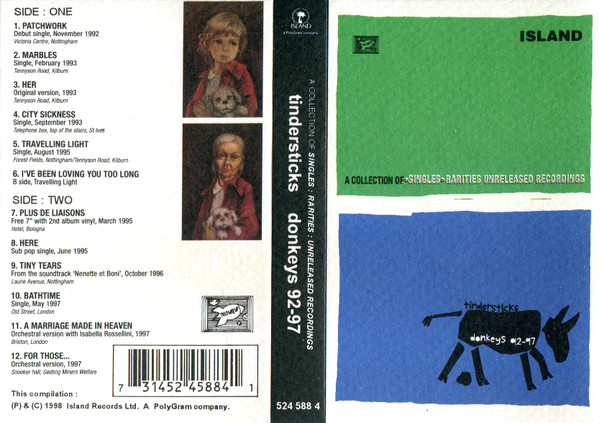 Tindersticks – Donkeys 92 - 97 (1998, CD) - Discogs