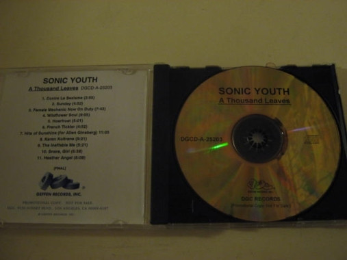 Sonic Youth - A Thousand Leaves | Releases | Discogs