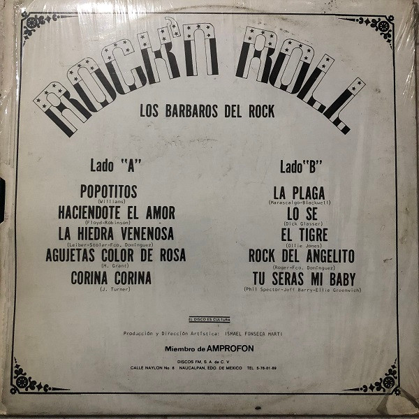 Album herunterladen Los Barbaros Del Rock - Lo Mejor Del Rock N Roll Con
