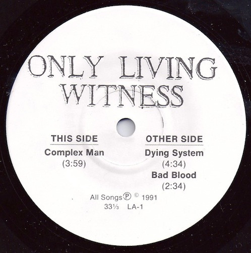 ladda ner album Only Living Witness - Complex Man