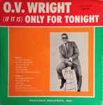 Cover of (If It Is) Only For Tonight, 1965, Vinyl
