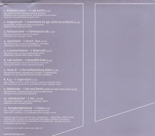 Album herunterladen Various - Lounge Essenzen 01